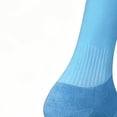 thumbnail image 3 of Xfvqtps Soccer Socks for Kids Cushioned Moisture Wicking Breathable Football Sports Socks Knee High Athletic Socks, 3 of 4