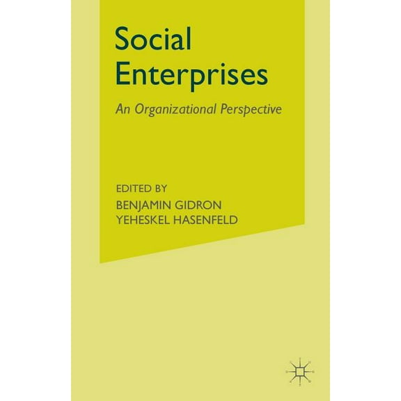 Social Enterprises: An Organizational Perspective, (Paperback)