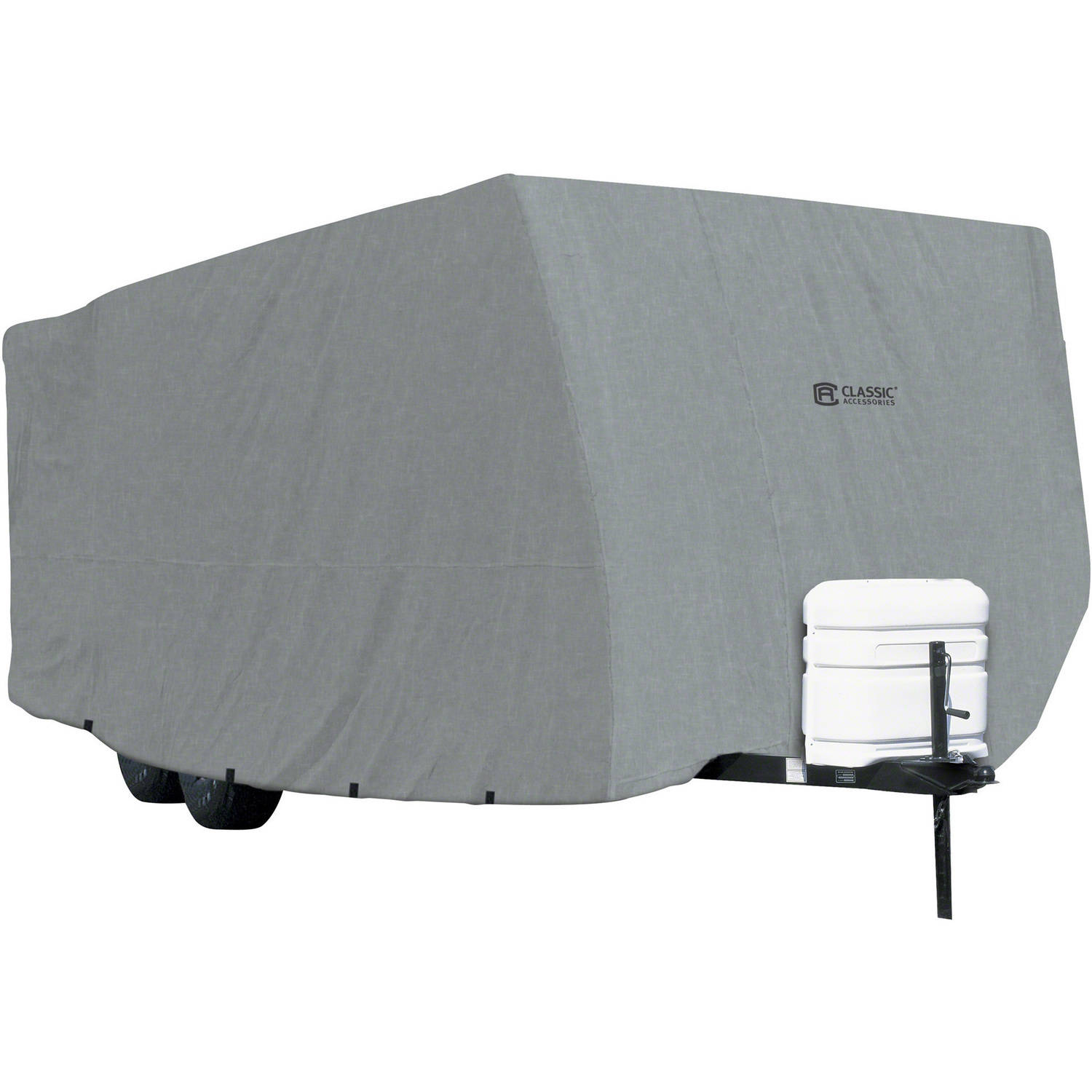 Classic Accessories OverDrive PolyPRO 1 Travel Trailer RV Cover, Fits 24' 27' RVs Breathable