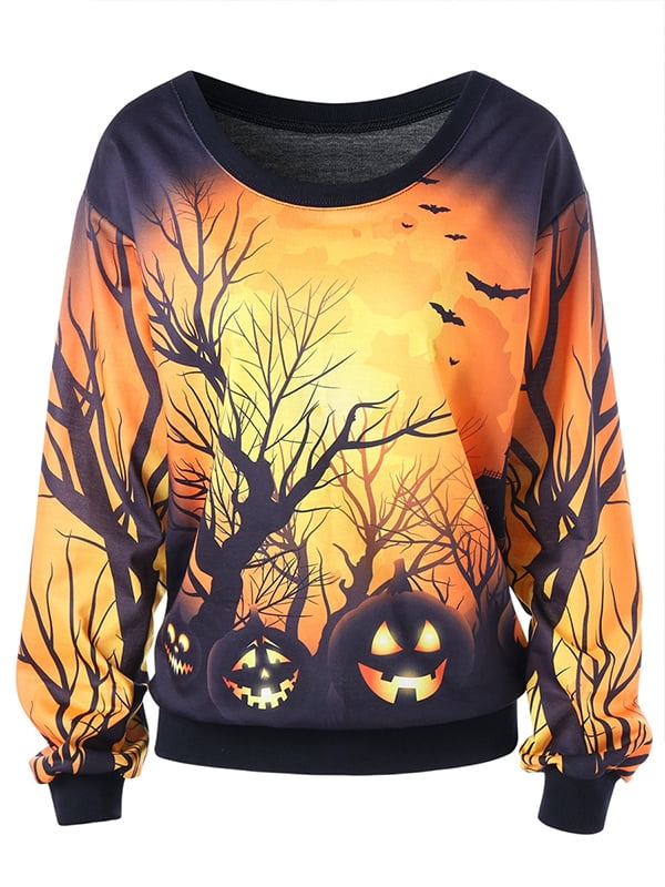 womens halloween sweatshirts