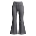 thumbnail image 5 of Yoga Pants for Women Ihhxva High Waisted Wide Leg Elastic Waist Leggings Adjustable Gym Running Daily Wear Workout S-2XL, 5 of 8