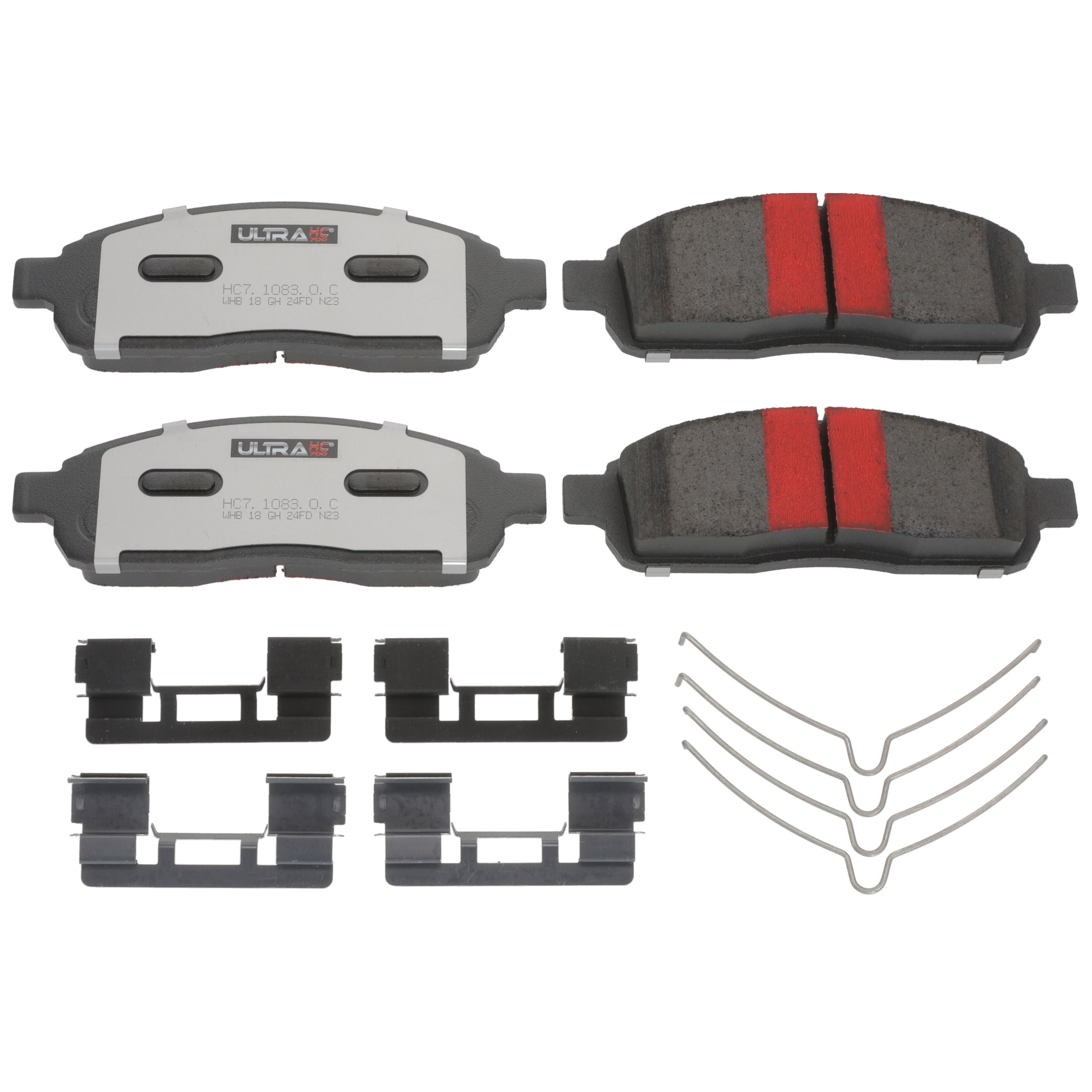 UltraHC 700 Brake Pad Set, Front HC7.1083.0.C, Ford F-150 2009-2004