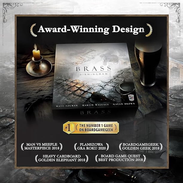 Roxley Brass: Birmingham Board Game, Industrial Revolution