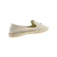 thumbnail image 2 of Soludos Womens Wink Canvas Espadrille Flats Tan 6 Medium (B,M), 2 of 3