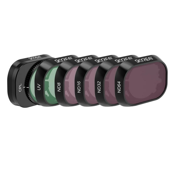 Juego de filtros Skyreat ND para DJI Mini 4 Pro con CPL, UV, ND8-64