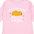 thumbnail image 4 of Inktastic I'm Just Here for the Tacos Cinco De Mayo Boys or Girls Long Sleeve Toddler T-Shirt, 4 of 5