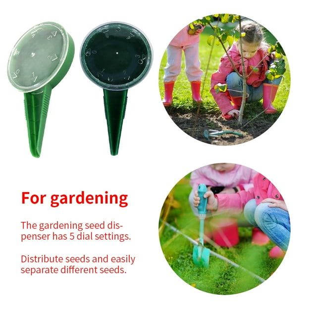 Gardening Seeder Adjustable Seed Dispenser Adjustable Seed Sower Plastic Seed Dispenser Plastic Seed Sower