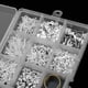 thumbnail image 5 of Kit de inicio para hacer joyas con 15 tipos de pendientes, collares y pulseras. Herramienta de bricolaje. Plata, 5 of 9