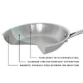 thumbnail image 4 of BergHOFF Professional Tri-Ply 18/10 Stainless Steel 8" Saucepan with SS Lid, 3.3qt., 4 of 6
