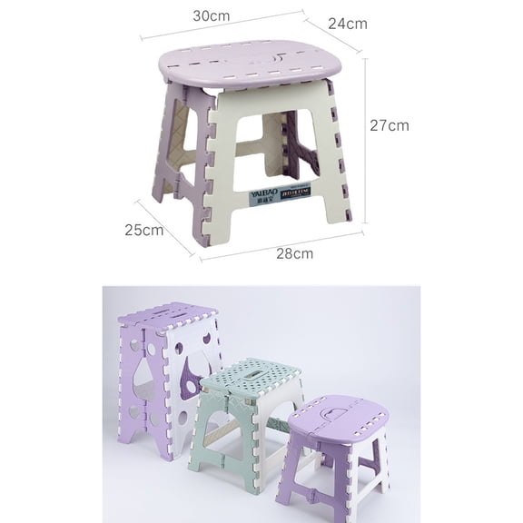 Toddmomy Outdoor Folding Chair Heavy Duty Plastic 1Set for People Seeking Portable Furniture