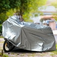 thumbnail image 5 of Universal Motorcycle Cover, All-Season Waterproof Sun Rain Protection, 90.5x51 Inches Size for Scooters and Bikes, Durable EVA Material, 5 of 9