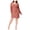 Pink - red, variant on Planet Gold Womens Lace-up Bodycon Dress, Pink, Plus Size, 1X