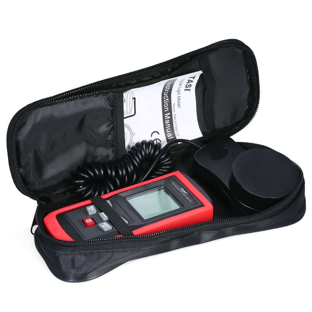 199,999 Lux//FC Portable Handheld Mini Digital Illuminance Meter with LCD Display and Backlight DJG Illuminance Meter