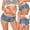 Blue, variant on Babysbule Womens Jeans Women's Button Low Waist Denim Jeans Shorts Mini Pants Beach Summer Bottom