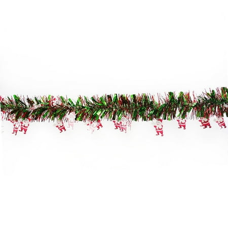 

Dvkptbk Christmas Ornaments Christmas Snowman Old Man Pendant 2 Meters Bright Top Garland