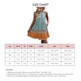 thumbnail image 3 of Halter High Neck Dresses Sleeveless Boho Dress Boho Print Dress Flowy Large Hem Dress Print Tiered Dress Halter Neck Dresses Sleeveless Boho Tiered Print Flowy Large Hem Casual ANGGREK Otros, 3 of 6