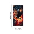 thumbnail image 3 of Weloille Independence Day Door Cover 6.07 x 2.95 Ft, Polyester Front Door Decor Banner, Washable Fade Resistant Door Hanging Sign, Holiday Decorative Backdrop for Yard Patio Party Entryway, 3 of 6
