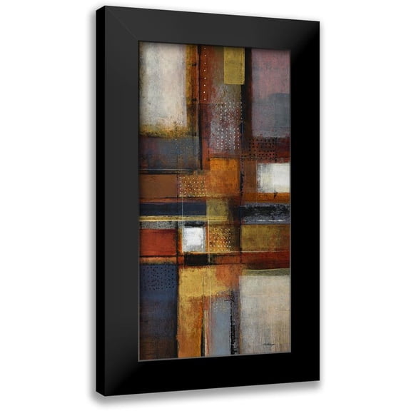 Holsinger, Joel 14x24 Black Modern Framed Museum Art Print Titled - Convergence 1