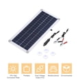 thumbnail image 2 of Yeacher DC5V/DC18V 10W Dual Output Double USB Interface Solar Power Energy Charging Panel with Car, 2 of 8