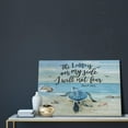 thumbnail image 4 of HFDF Sea Turtle Bathroom Wall Art Christian Beach Turtle Picture Wall Decor Bible Verse Psalm Canvas Patg Prt Nautical Decor Artwork Life spirational Quotes for Livg Room Bedroom 16x12inch Framed, 4 of 5