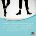 thumbnail image 2 of Fruit of the Loom Men's Dual Defense Low Cut Socks, 12 Pack, 2 of 4