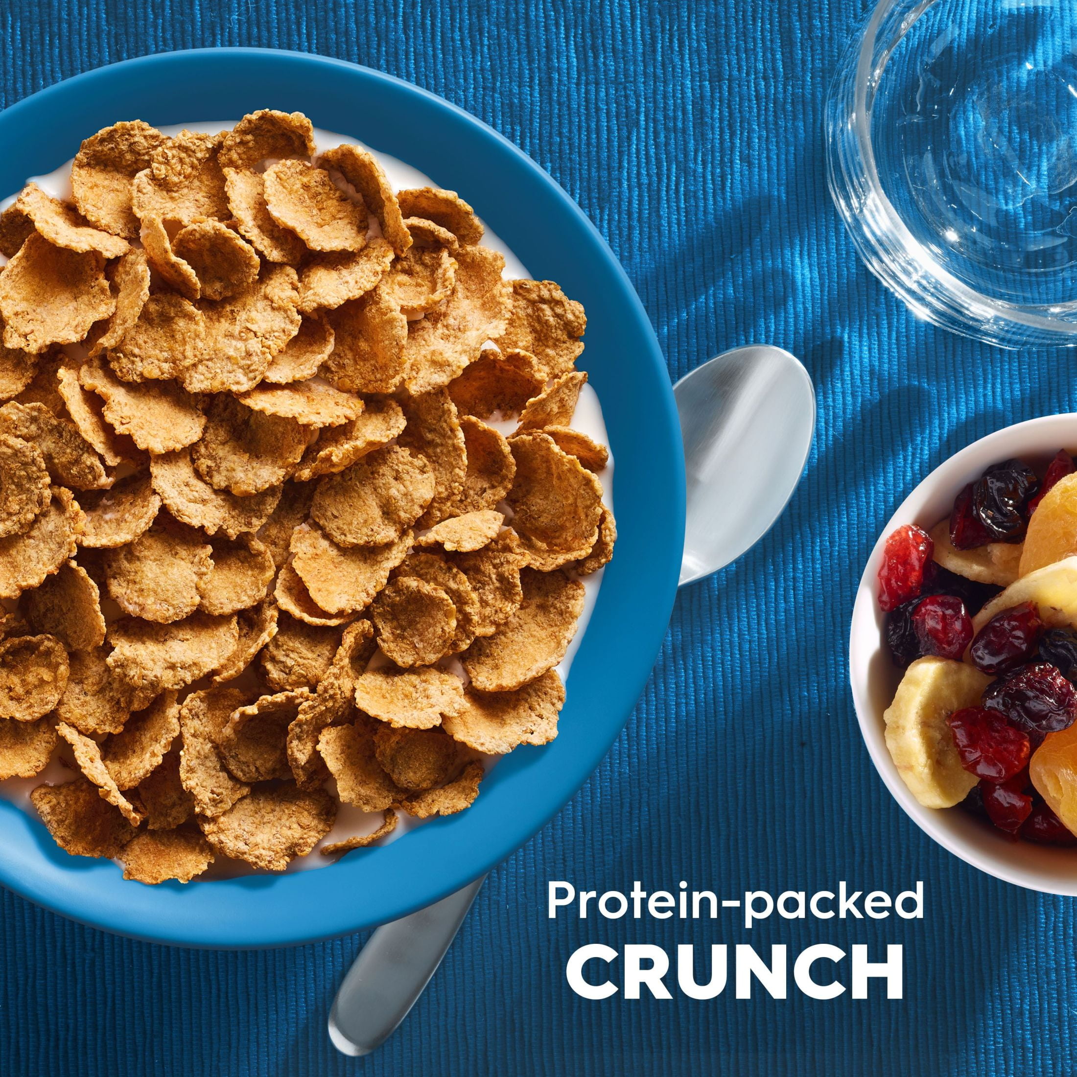 Kellogg's Special K Protein Breakfast Cereal, Protein Cereal, Family Breakfast, Family Size, Original Multi-Grain Touch of Cinnamon, 17.5oz (Pack 4)