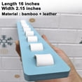 thumbnail image 3 of Organizador de Anteojos de Sol de Pared FINDAMAZE de Madera Azul, 3 of 8