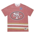 thumbnail image 2 of Men's Mitchell & Ness Scarlet San Francisco 49ers Jumbotron 3.0 T-Shirt, 2 of 3