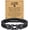 5th Grade Grad, variant on Graduation Gifts Bracelet for Him -Black Braided Leather Infinity Knot Bracelets for Men, Cool Class of 2026 Grad Gifts for 5th Grade | 8th Grade | Middle School | College | Master Degree