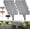 Grey 20 PCS, variant on Imitation Stone Garden Fence, No Dig Plastic Retaining Edging Border Grey Cobbled Effect for Flower Beds DIY Outdoor Patio Balcony Yard Landscaping (Black 20 PCS)