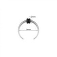thumbnail image 5 of QQTDFG 1 Pc Stainless Steel Septum Piercing Buffalo Horseshoes Nose Rings with O-Rings-1.2*10mm, 5 of 9