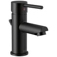 thumbnail image 1 of Delta Faucet 559LF-BLGPM-PP Modern Handle Lavatory Faucet Single Hole, Matte Black, 1 of 3
