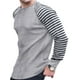 thumbnail image 2 of Jersey para Hombre Suéter con Cuello Redondo Jersey de Manga Larga Top Ropa de Punto Informal para Exteriores, 2 of 4