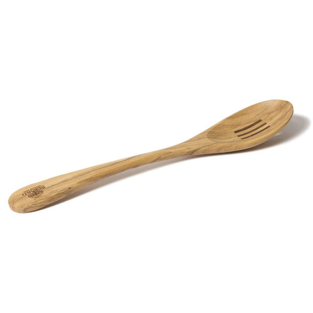 OliveWood Handcrafted Slotted Spoon, Handcrafted, allpurpose, slotted