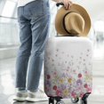 thumbnail image 2 of Pioneer Flower Floral Print Pattern Luggage Cover Fashion Suitcase Cover Baggage Covers Fit 25-28 Inch Luggage (Go Travel), 2 of 4