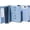 Blue, variant on The Folio® Important Document Organizer by Savor |Binder with Guided Labels, Acid-Free File Folder with 10 Pockets for Home, Legal, Medical Papers |Mother’s Day Gift for Moms, Records Storage (Slate)