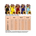 thumbnail image 2 of MAWCLOS Robe T-shirt Tunique Courte Mini Robes T-shirt Robe d'Été Ligne A Boho Imprimé Floral Jaune P, 2 of 2