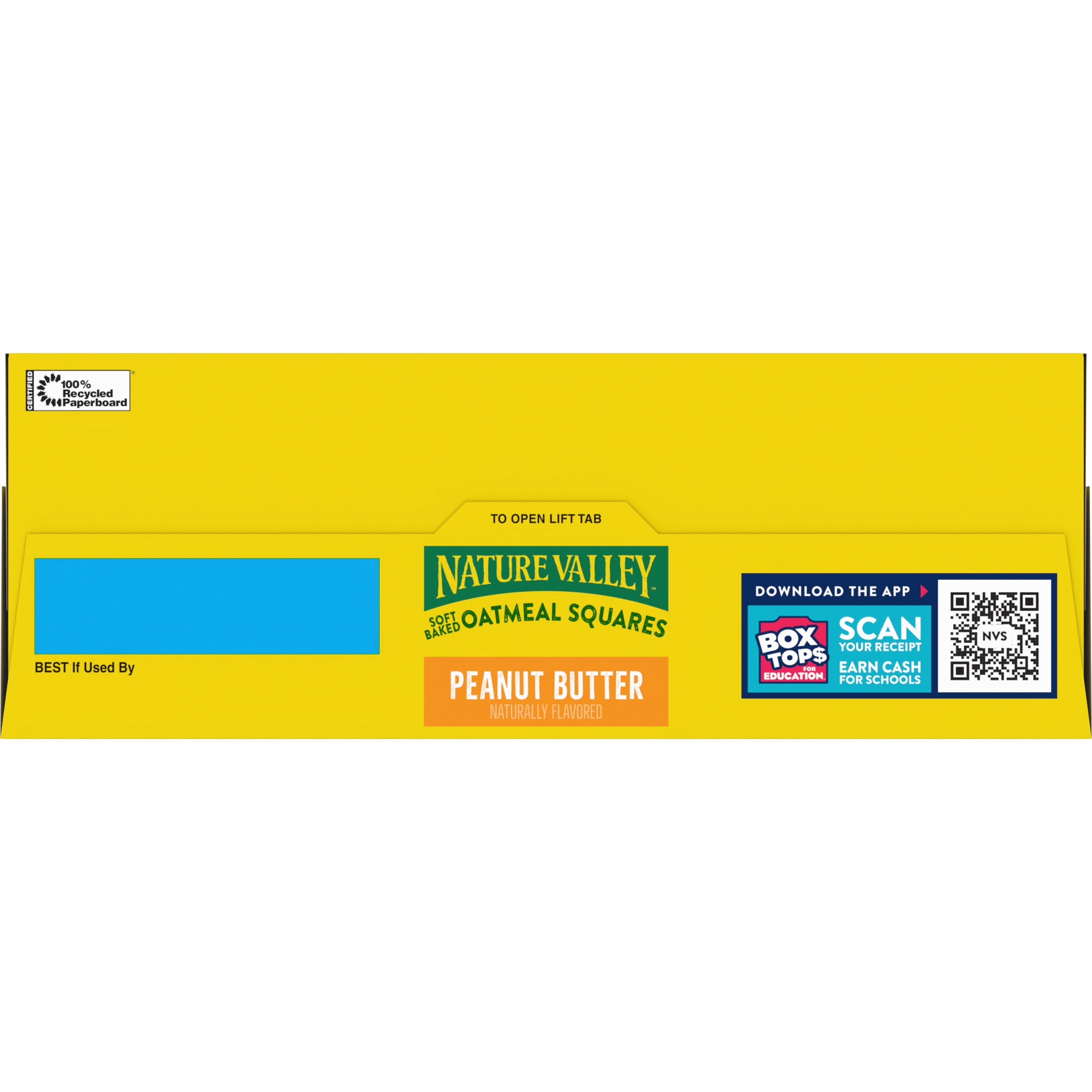 (3 pack) Nature Valley Soft Baked Oatmeal Squares, Peanut Butter, 12 Bars, 14.88 oz