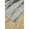 thumbnail image 3 of Milania Watercolor Effect Rug, Gargoyle Gray/Pale Yellow, 8ft x 8ft Round, 3 of 6