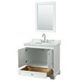 thumbnail image 4 of Wyndham Collection Wcs202036scmunom24 Deborah 36" Free Standing Single Vanity Set - Dark, 4 of 6