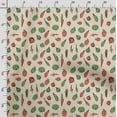 thumbnail image 3 of Soimoi Veggies Printed, Cotton Fleece, Fabric by The Yard Sewing DIY Stretch Fabric 56 Inches Wide, WarmFabric for Hats, Coats, Gloves, Blankets, Green, 3 of 5