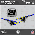 thumbnail image 3 of Kalair GFX Graphics Kit for Yamaha PW80 (1990-2008) Semperfi Series, 3 of 5
