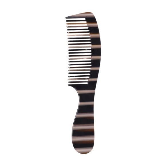 Unique Bargains 1 Piece Women Durable Hair Straightening Comb for Curly Hair Black