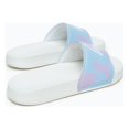 thumbnail image 2 of Hype - Chanclas Splodge Tie Dye Slip-on Diseño Escritura para Niños/Niñas (Azul, Lila), 2 of 5