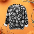 thumbnail image 1 of Chandails de Noël pour Femmes 2025 Col Rond Hiver Fêtes Mignons Pulls, 1 of 6
