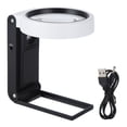 thumbnail image 1 of Lupa multifuncional TH‑7018A con luz LED, plegable y de mano para el hogar, 1 of 14