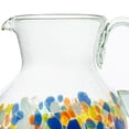 thumbnail image 3 of 10 Strawberry Street San Lucas Pitcher Handblown Mexican Glass, 3 of 5