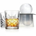 thumbnail image 4 of 1PCS Whiskey Glass, Old Fashioned Rocks Glasses Tumblers, Glassware for Cocktail Scotch, Bourbon, Gin, Voldka, Brandy, 4 of 10