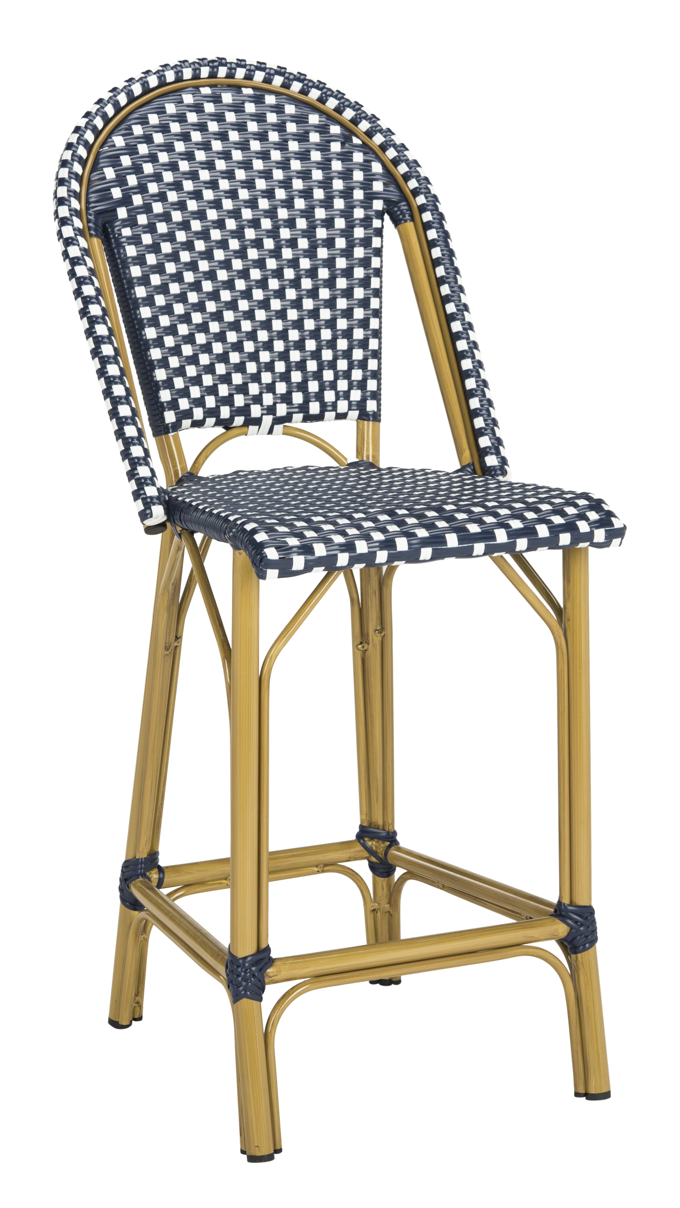 Safavieh Gresley Outdoor French Bistro Stacking Counter Stool