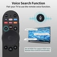 thumbnail image 4 of Voice Remote Control for VIZIO-Smart-TV-Remote-Replacement, XRT270 Voice Control Universal for VIZIO SmartCast D/P/M/V-Series 4K Quantum Smart TVs, 4 of 6